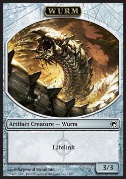 Wurm Token (Artifact 3/3 Lifelink)