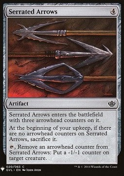 Serrated Arrows