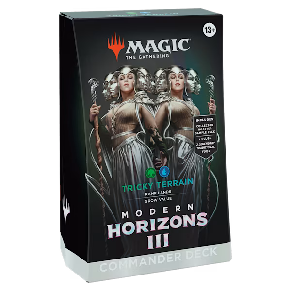 Modern Horizons 3 Commander Deck Tricky Terrain