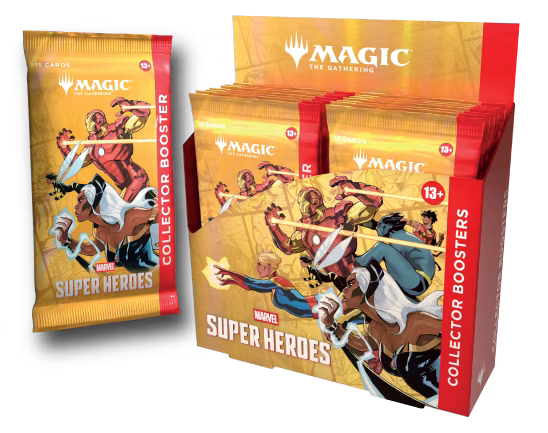 Marvel super heroes collector booster