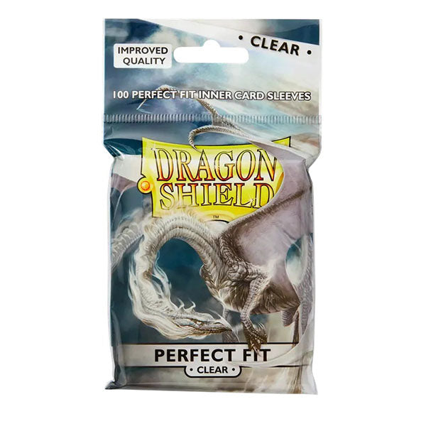 Dragon Shield - Toploading Perfect Fit Sleeves Standard Size 100pk - Clear