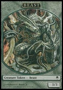 Beast Token (Green 3/3)