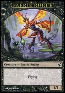 Faerie Rogue Token (Black 1/1)