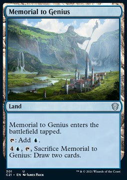 Memorial to Genius