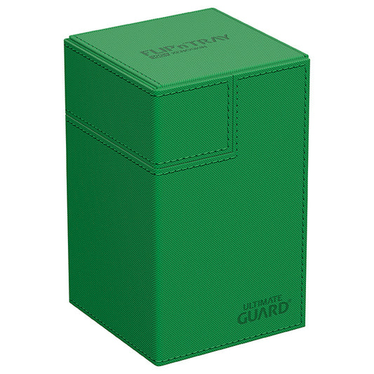 Ultimate Guard - Flip n Tray 100+ XenoSkin - Monocolor Green