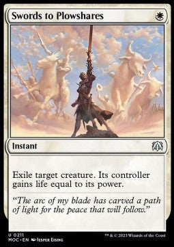 Swords to Plowshares