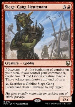 Siege-Gang Lieutenant