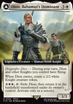 Dion, Bahamut's Dominant // Bahamut, Warden of Light (V.2)
